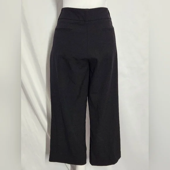 Daisy Fuentes brand size 10 black capri slacks - Picture 2 of 8